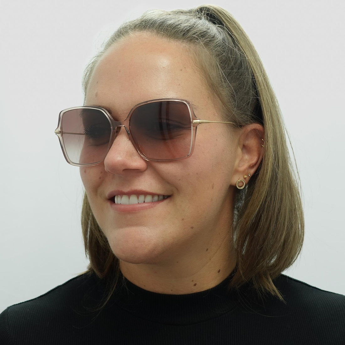 Hugo Boss Sunglasses BOSS 1271/S FWM HA Nude Brown Gradient