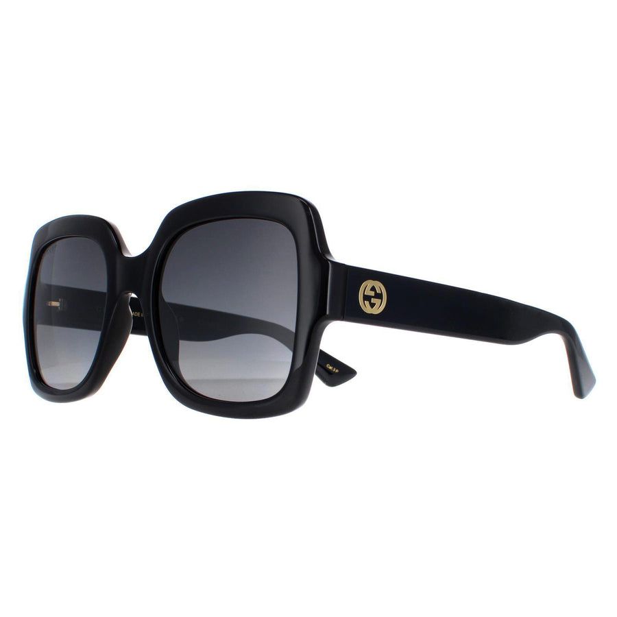 Gucci Sunglasses GG1337S 002 Black Grey Gradient Polarized