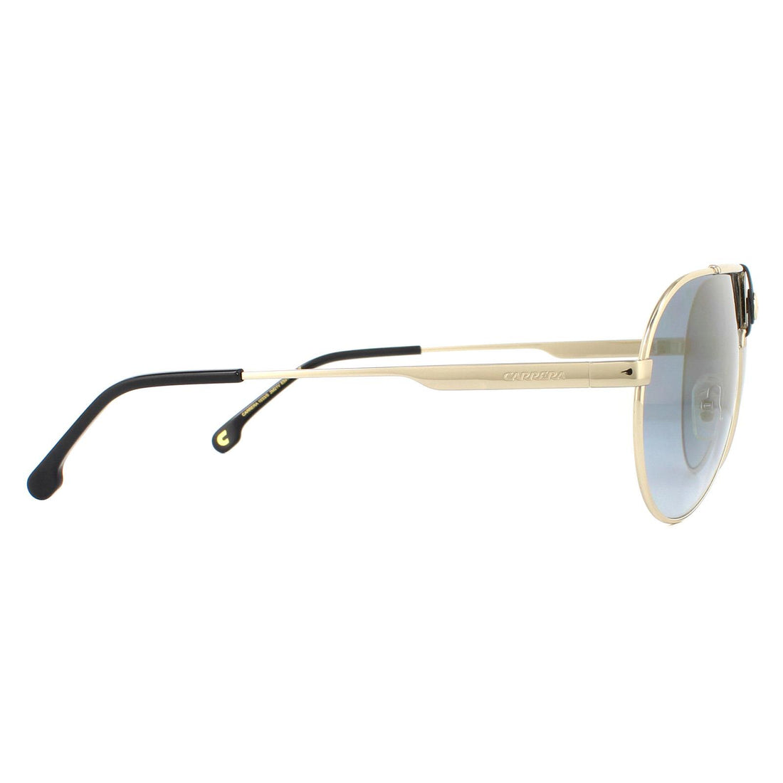 Carrera Sunglasses 1033/S 2M2 1V Black Gold Blue Gold Gradient Mirror