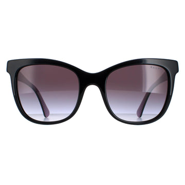 Ralph by Ralph Lauren Sunglasses RA5256 50018G Shiny Black Grey Gradient