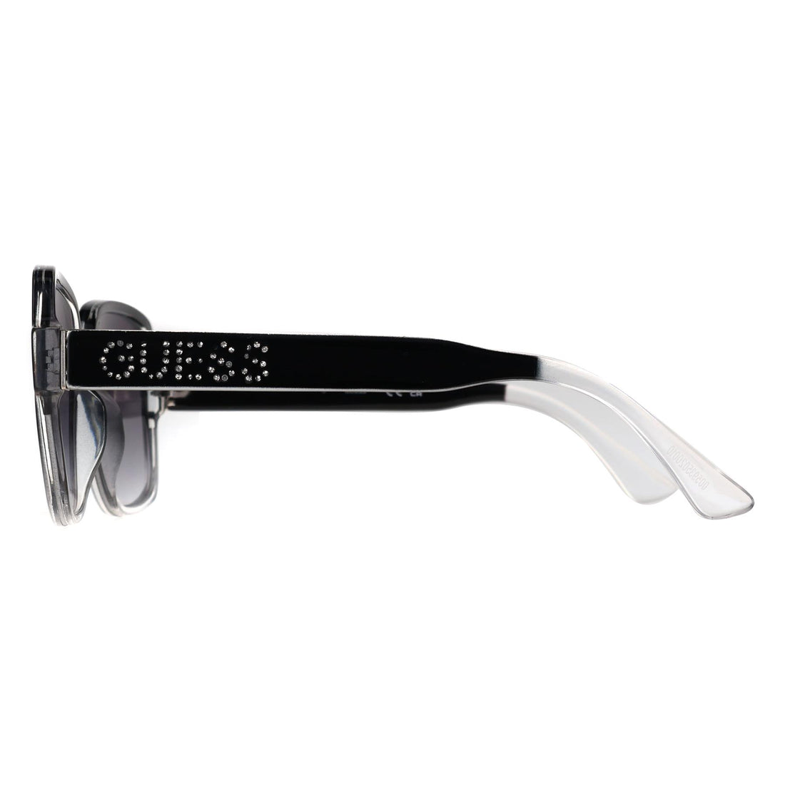 Guess Sunglasses GF6134 01B Shiny Black Fade Grey Gradient