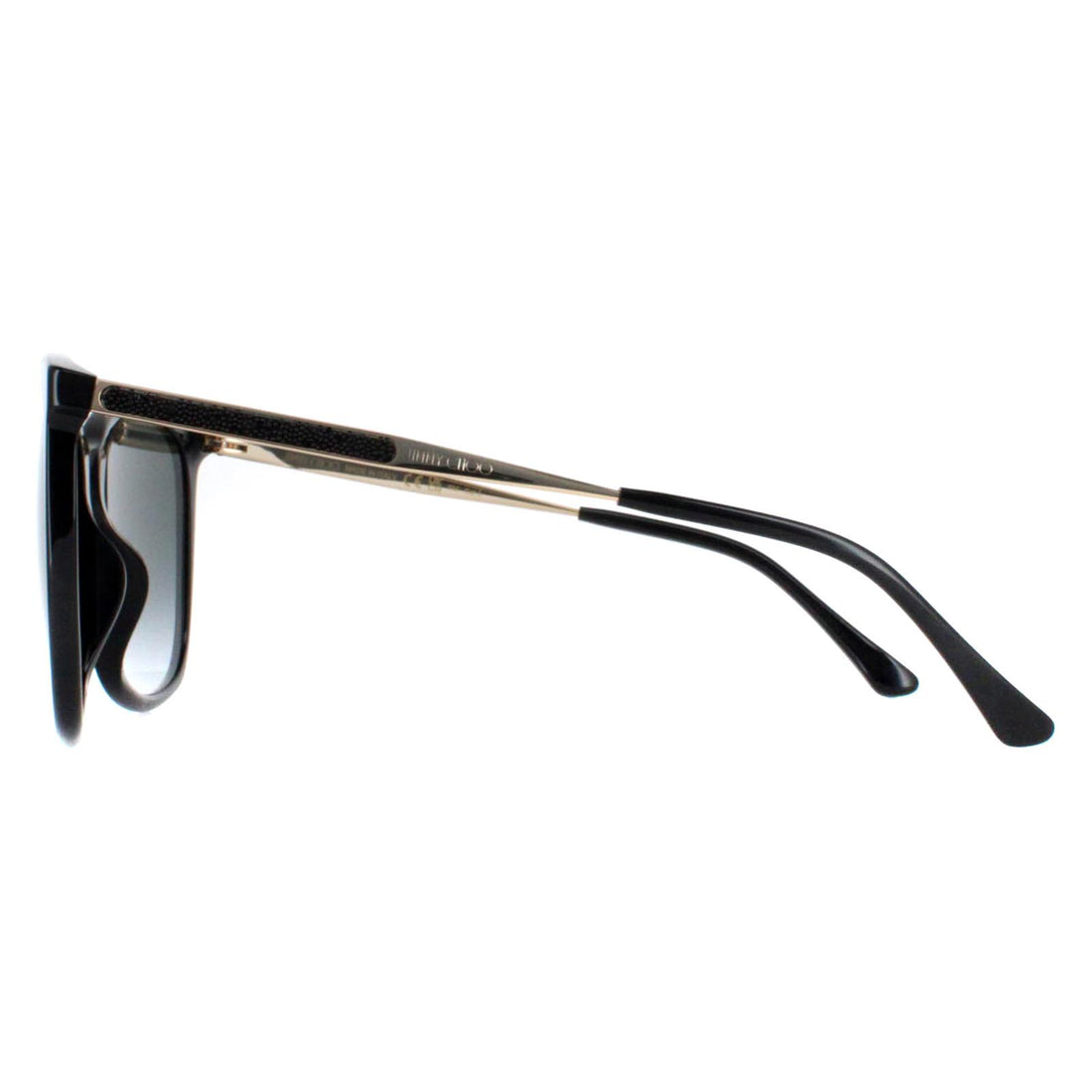Jimmy Choo Sunglasses NEREA/G/S 807 9O Black Grey Gradient