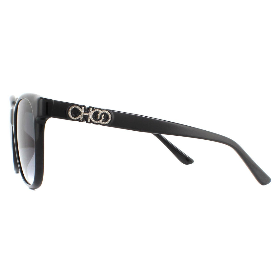 Jimmy Choo Sunglasses JUNE/F/S 807 9O Black Dark Grey Gradient