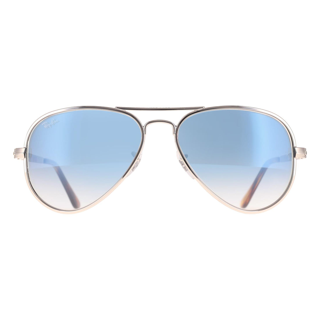Ray-Ban Sunglasses RB3925 Aviator Max 003/3F Silver Blue Gradient
