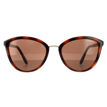 Vogue Sunglasses VO5270S 238673 Top Havana Brown Transparent Dark Brown