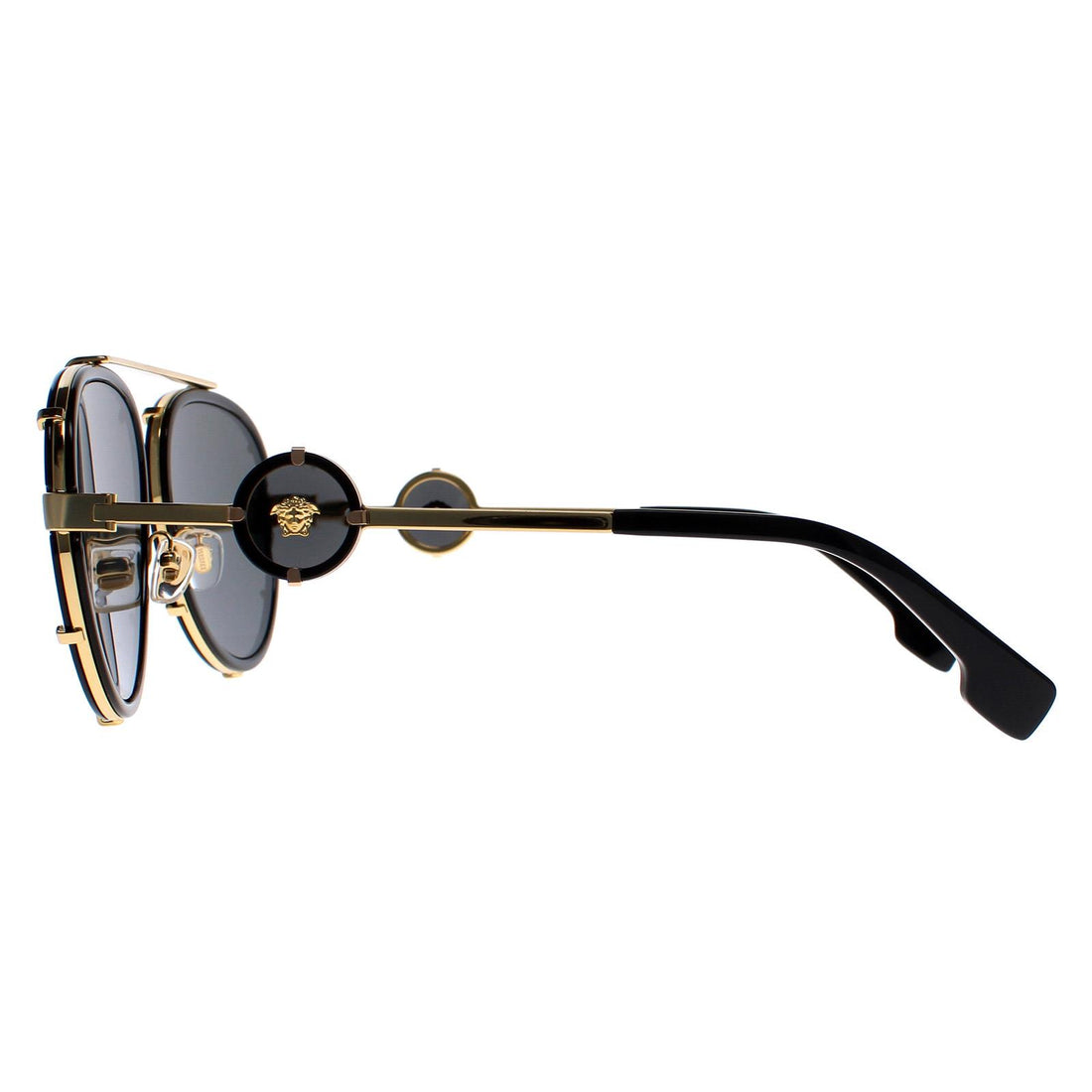 Versace Sunglasses VE2232 143887 Black Dark Grey