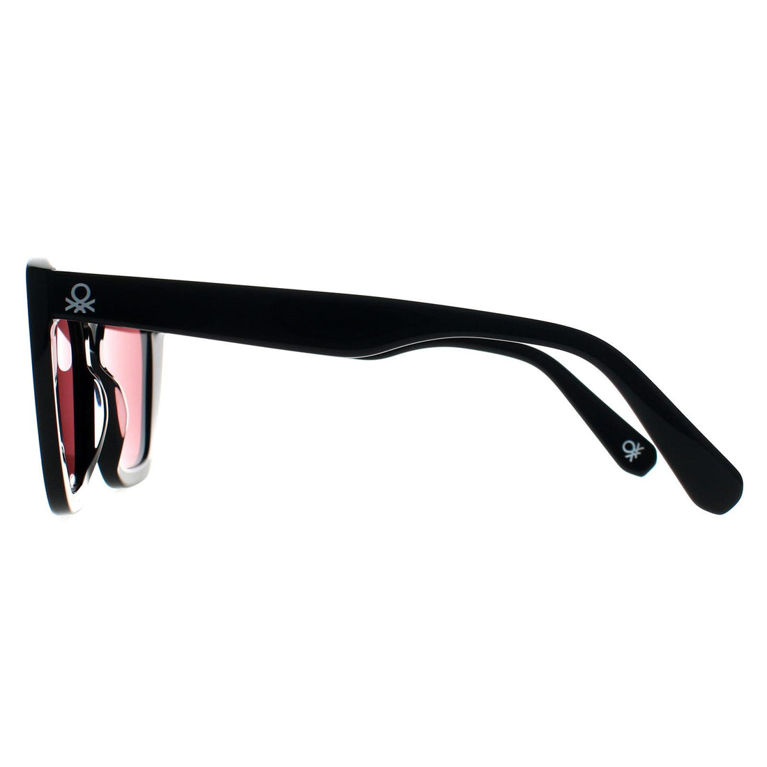 Benetton Sunglasses BE5061 001 Black Burgundy