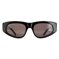 Balenciaga BB0095S Sunglasses Black Grey