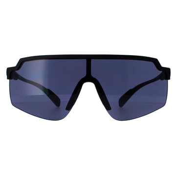 Adidas SP0018 Sunglasses Matte Black Kolor Up Grey