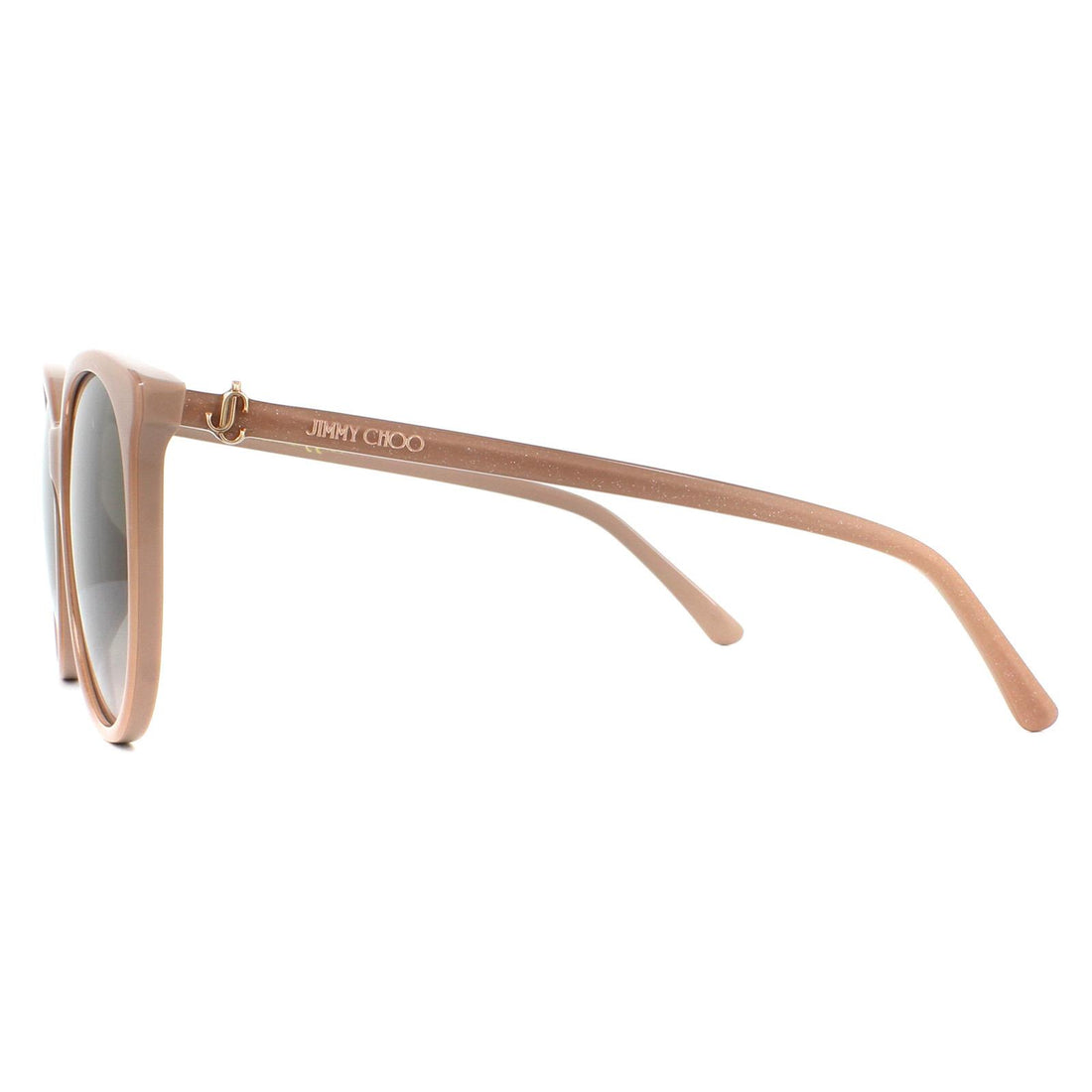 Jimmy Choo Sunglasses ILANA/F/SK KON HA Nude Glitter Brown Gradient