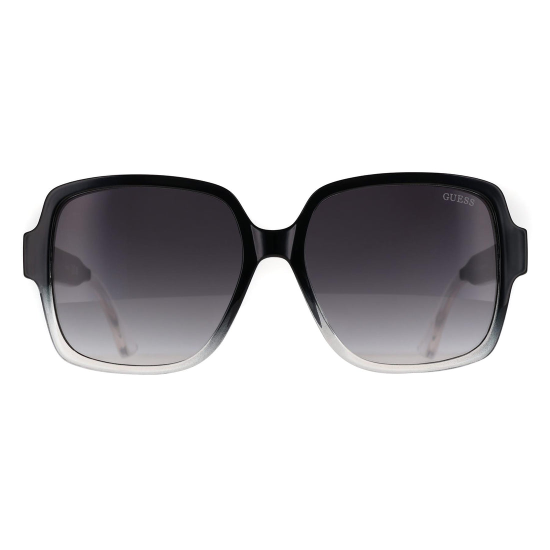 Guess Sunglasses GF6134 01B Shiny Black Fade Grey Gradient