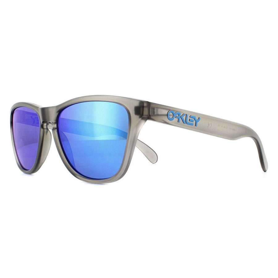Oakley Sunglasses Frogskins XS OJ9006-05 Matte Grey Ink Prizm Sapphire Youth Fit