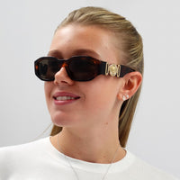 Versace Sunglasses VE4361 521773 Havana Dark Brown