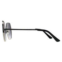 Guess Sunglasses GF0387 10B Silver Black Grey Gradient
