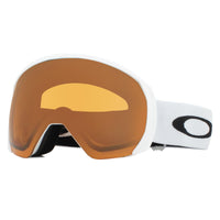 Oakley Ski Goggles Flight Path XL OO7110-11 Matte White Prizm Snow Persimmon