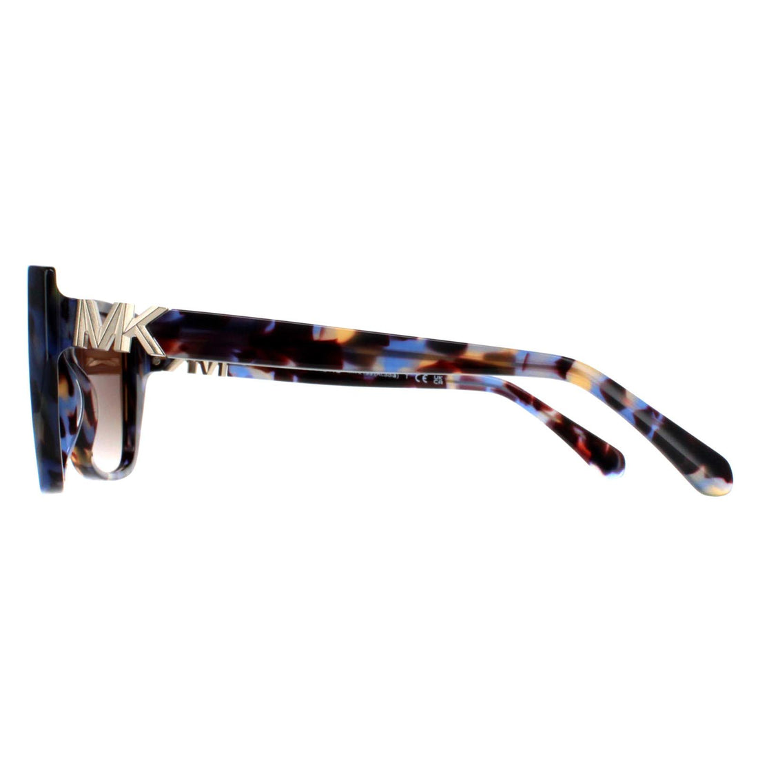 Michael Kors Sunglasses MK2199 Acadia 395213 Bright Blue Tortoise Brown Gradient