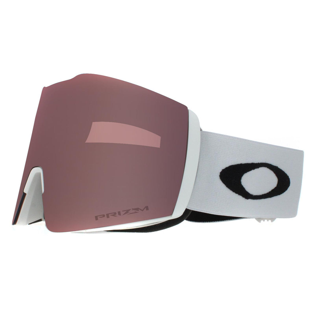 Oakley Ski Goggles Fall Line L OO7099-59 Matte White Prizm Rose Gold Iridium