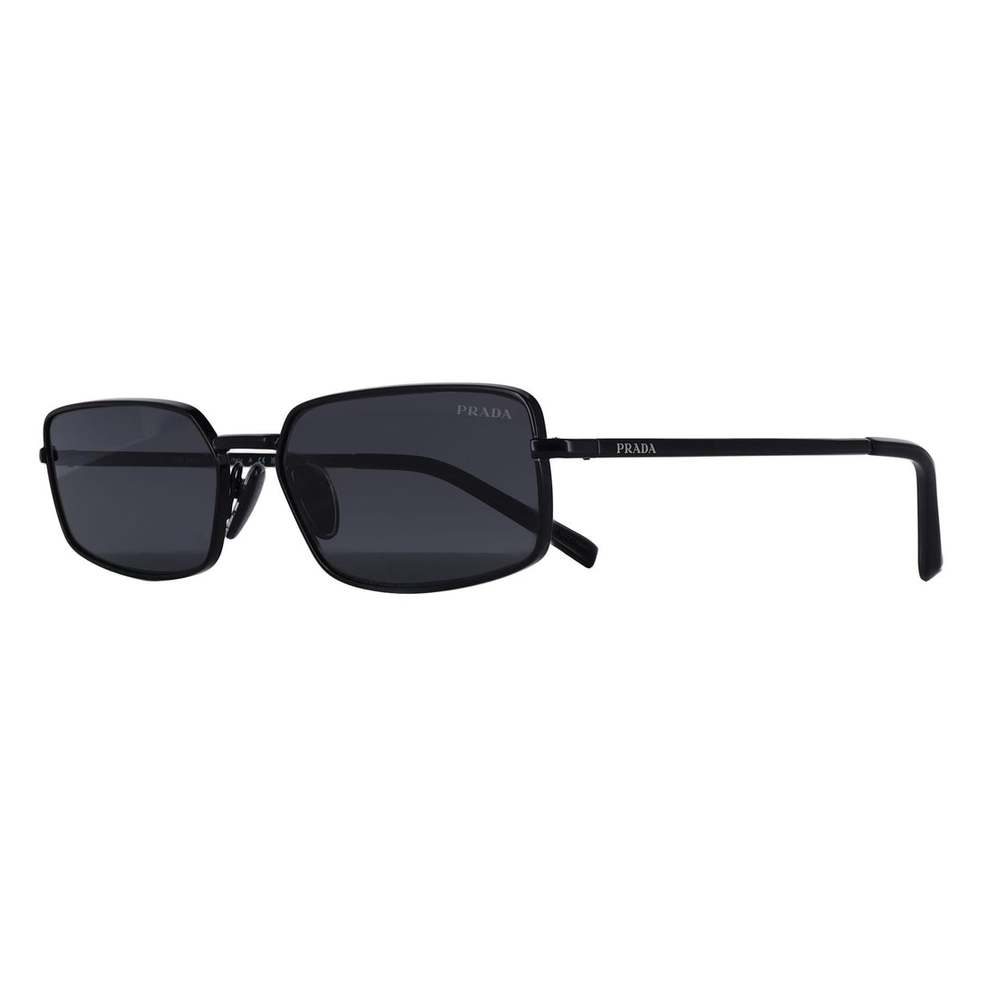 Prada Sunglasses PRA60S 1AB5S0 Black Dark Grey