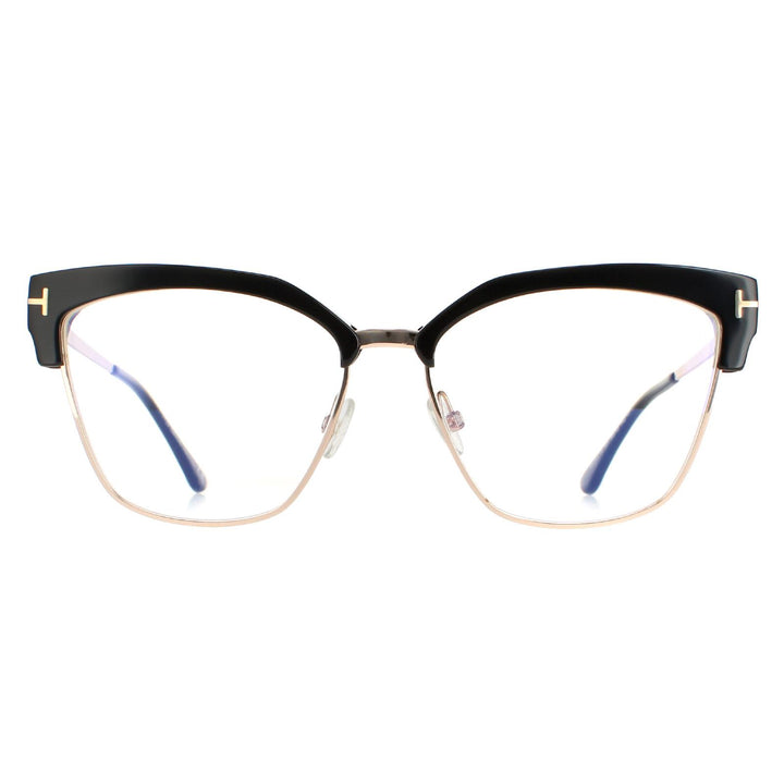 Tom Ford Glasses Frames FT5547-B 001 Shiny Black Women