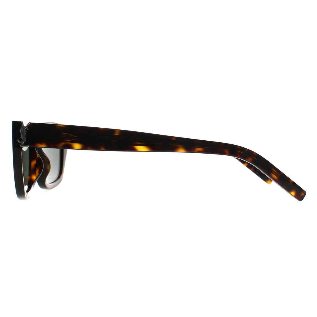 Saint Laurent Sunglasses SL M153 002 Dark Spotted Havana Grey