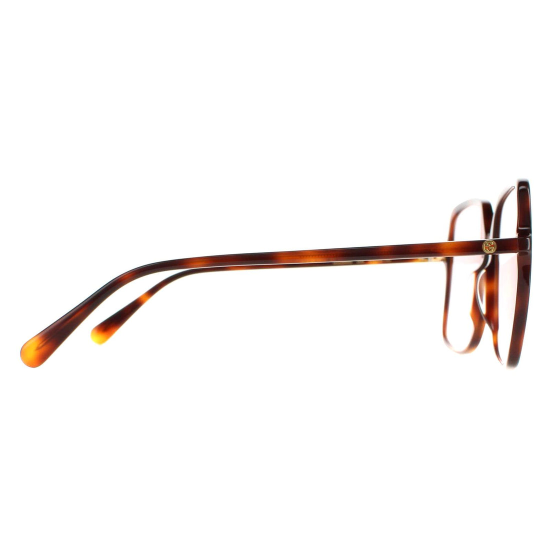Gucci Sunglasses GG0544S 006 Dark Havana Pink Photochromic w Blue Light Filter