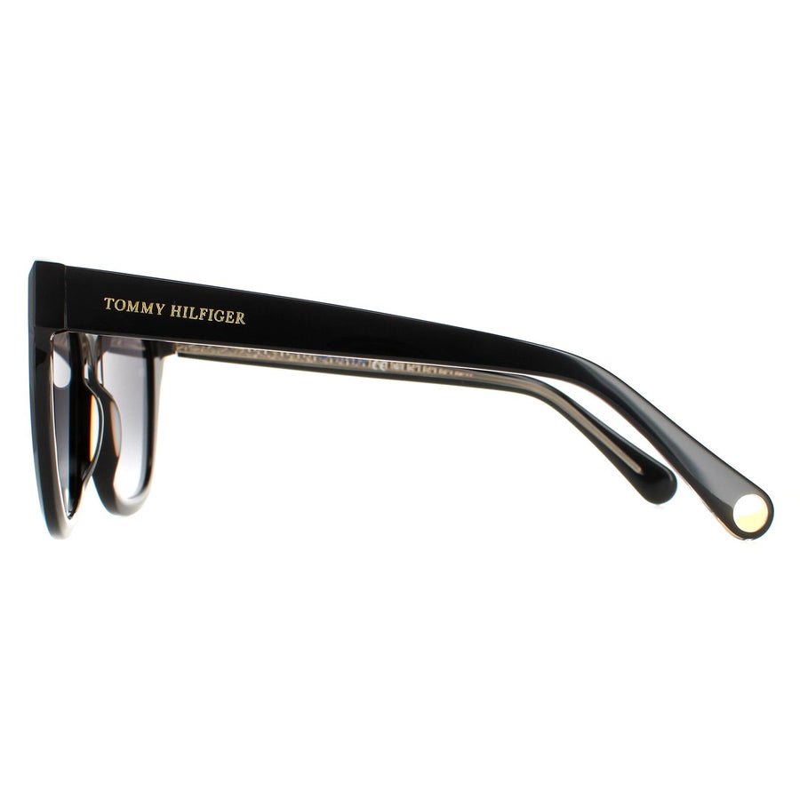 Tommy Hilfiger Sunglasses TH 1884/S 807 9O Black Dark Grey Gradient