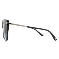 Tom Ford Sunglasses Dasha FT0822 01B Shiny Black Smoke Gradient