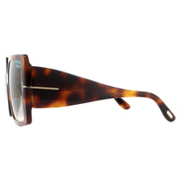 Tom Ford Sunglasses Quinn FT0790 53P Blonde Havana Green Gradient