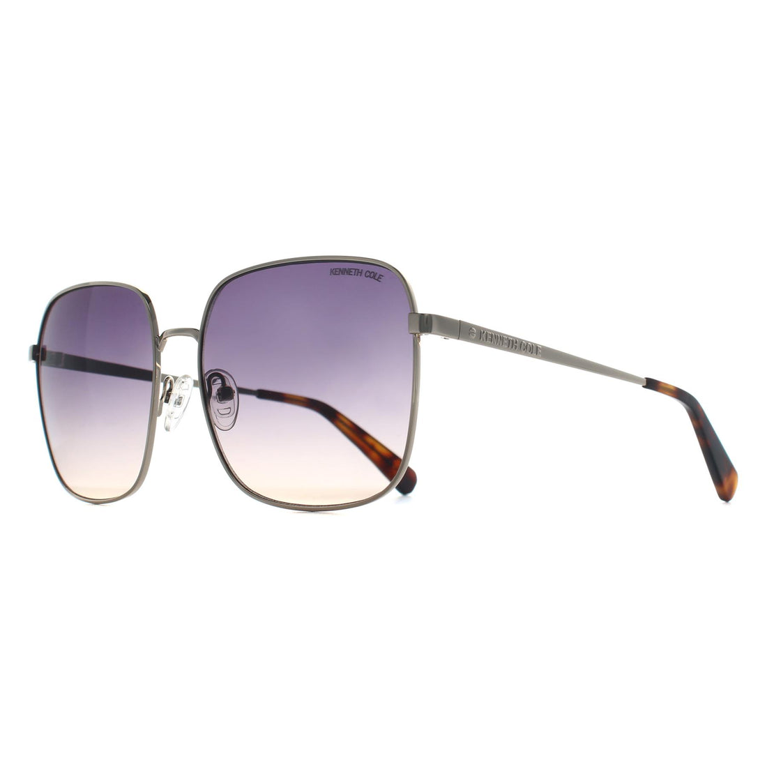 Kenneth Cole New York Sunglasses KC00025 32W Gold Blue Gradient