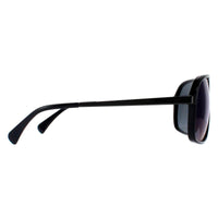 Police Sunglasses S8531 568B Shiny Gunmetal Blue