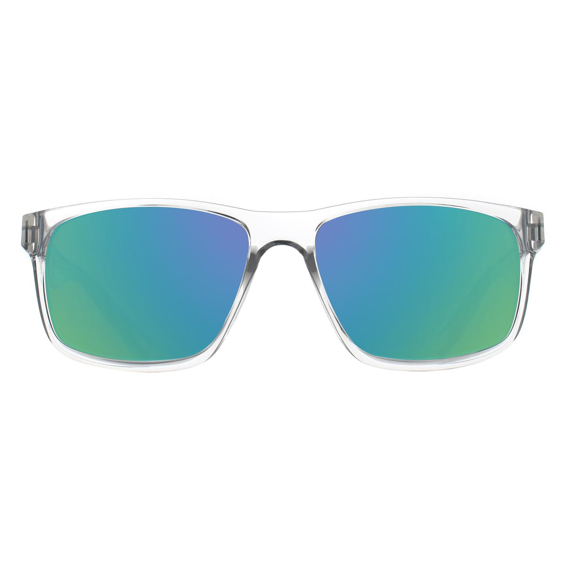 Nike Sunglasses Cruiser MI EV0834 914 Crystal Clear Frozen Blue Mirror