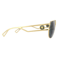 Versace Sunglasses VE2225 100287 Gold Grey