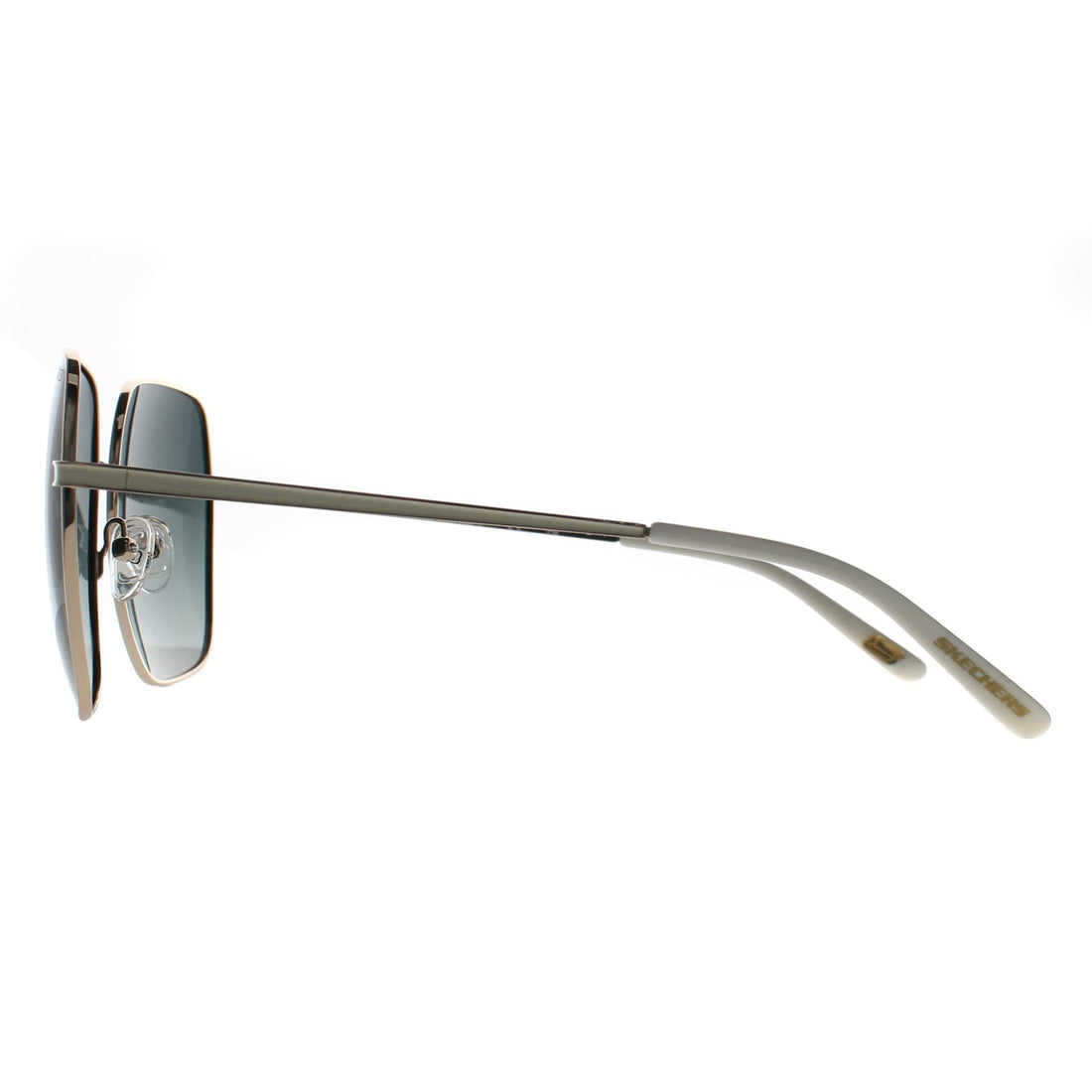 Skechers Sunglasses SE6266 33R Shiny Pale Gold Grey Gradient Polarized