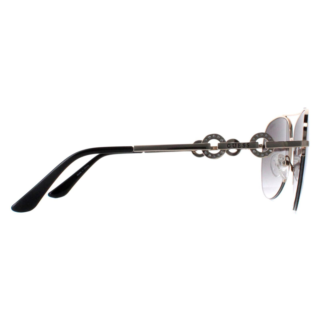 Guess Sunglasses GF6171 32B Gold Smoke Gradient