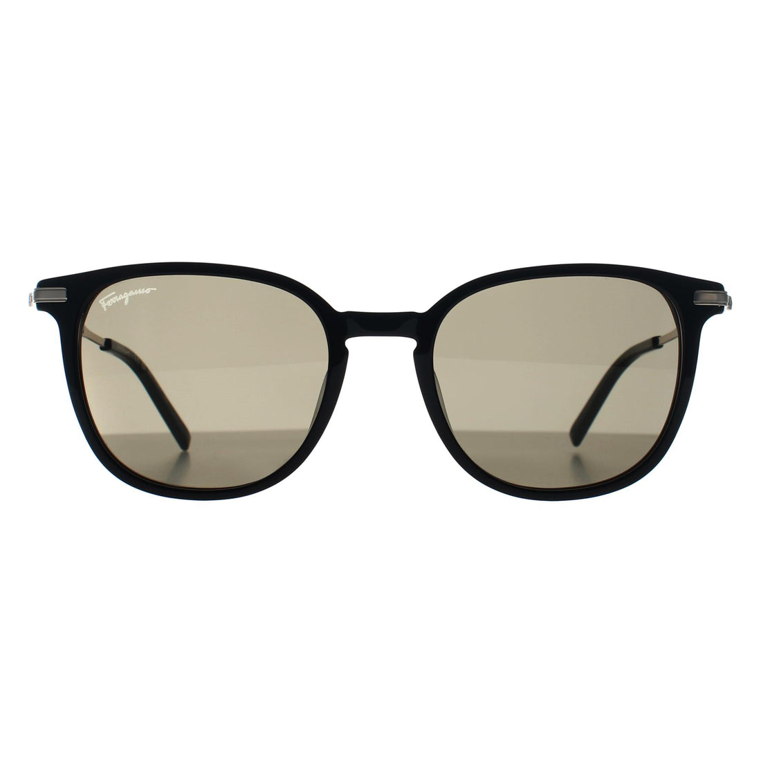 Salvatore Ferragamo Sunglasses SF1015S 001 Black Green Grey