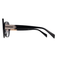 Karen Millen Sunglasses KM5063 Minerva 001 Black Smoke Grey Gradient