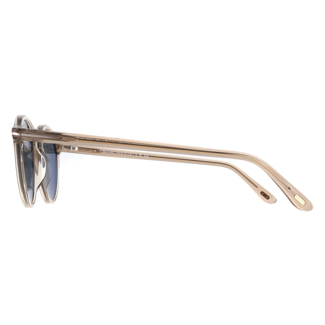 Tom Ford Sunglasses Aurele FT0904 57V Shiny Beige Blue