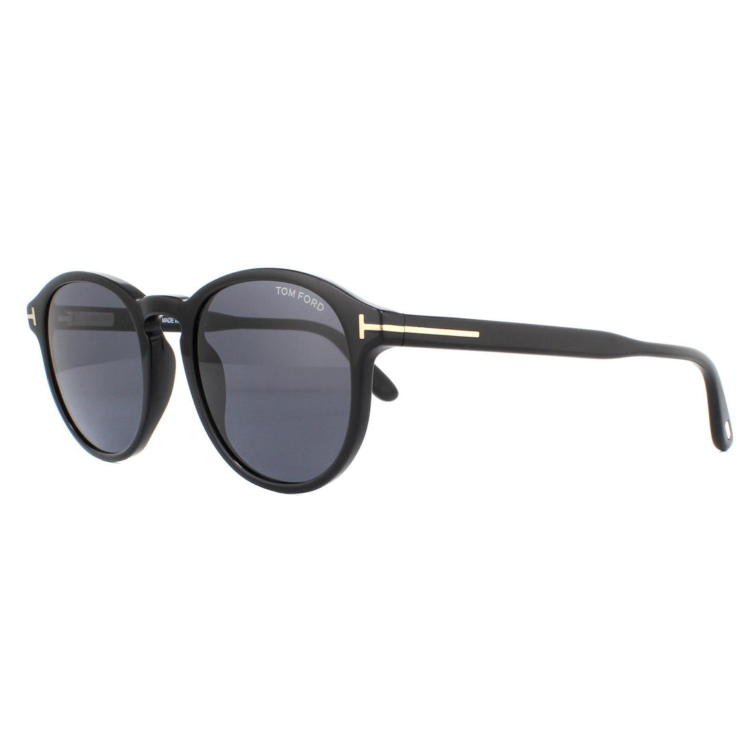 Tom Ford Sunglasses Dante FT0834 01A Shiny Black Grey Smoke