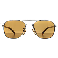 David Beckham Sunglasses DB 7019/S 010 2M Palladium Grey Brown