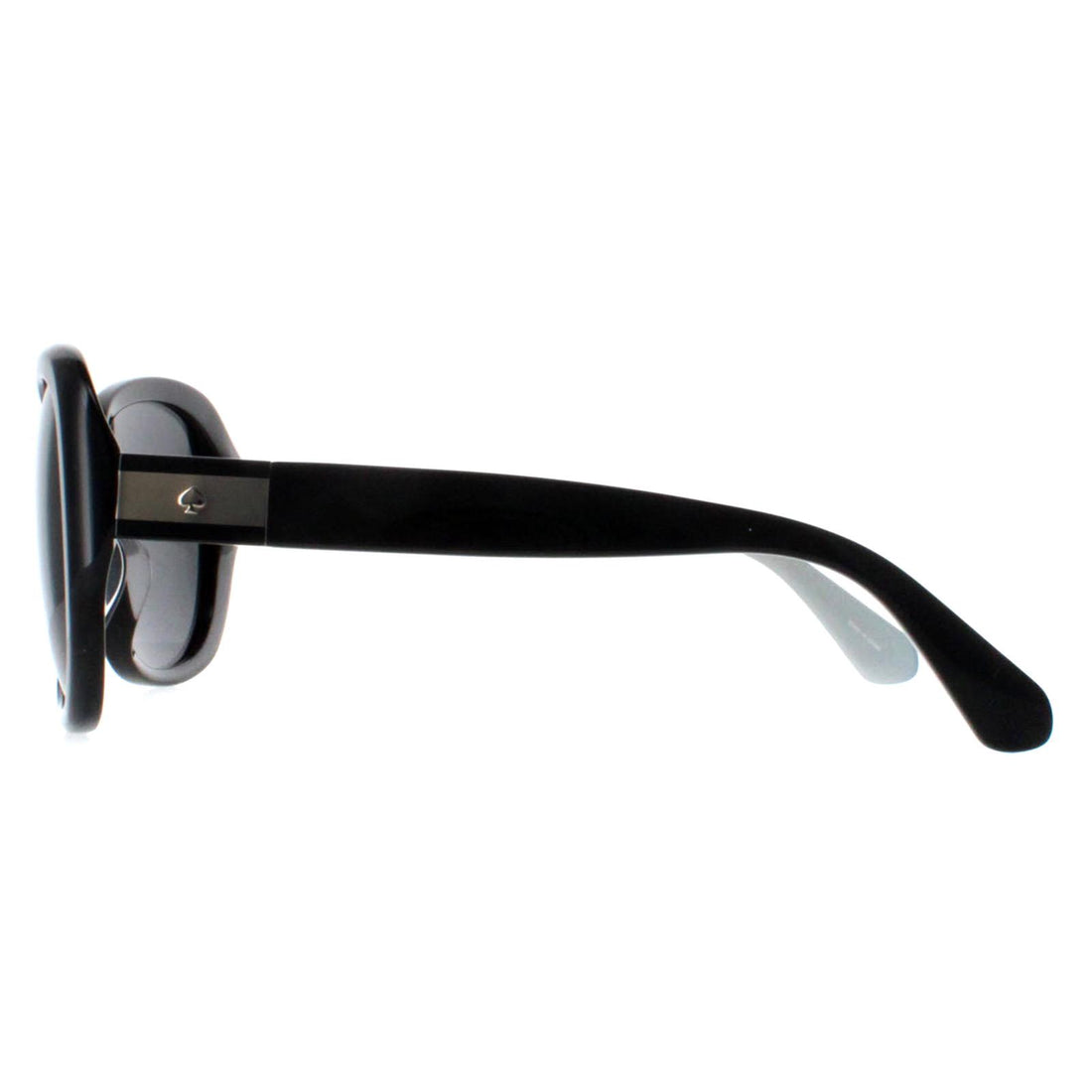 Kate Spade Sunglasses Judyann/P/S 9HT M9 Black Ivory Grey Polarized