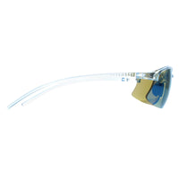 Serengeti Sunglasses Winslow SS551002 Shiny Crystal Ice Blue Saturn Polarized 555nm Blue