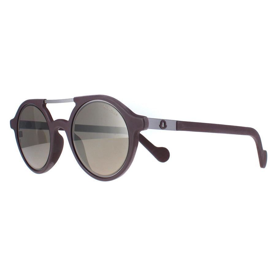 Moncler Sunglasses ML0083 49G Matte Dark Brown Brown