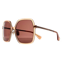 Max Mara Sunglasses MM0059-D 72E Shiny Pink Brown