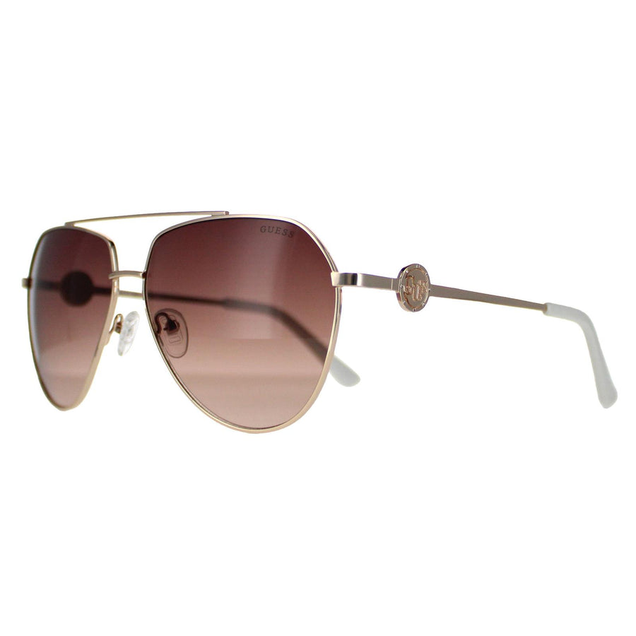 Guess Sunglasses GF6140 32F Gold Brown Gradient