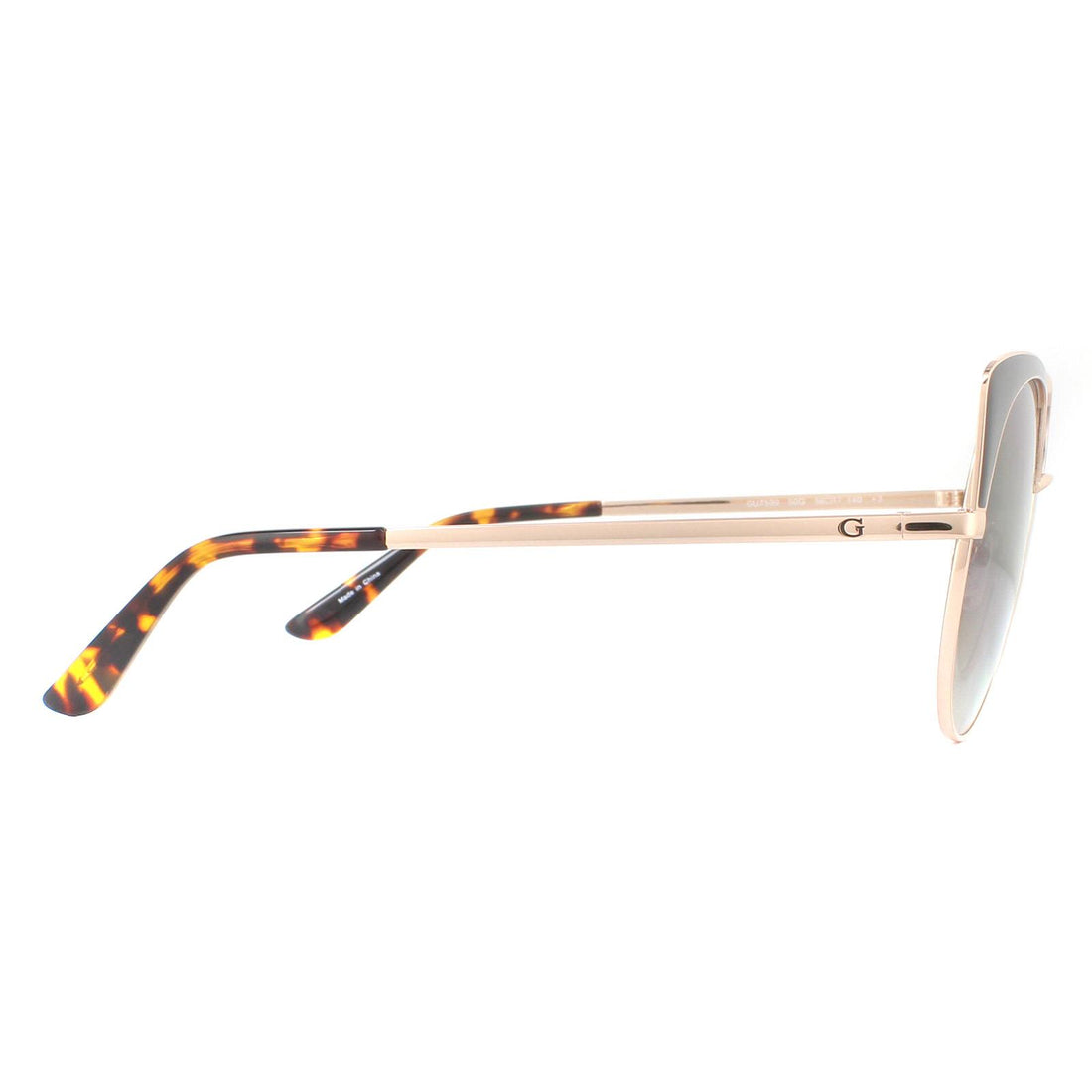 Guess Sunglasses GU7599 50G Dark Brown Brown Mirror