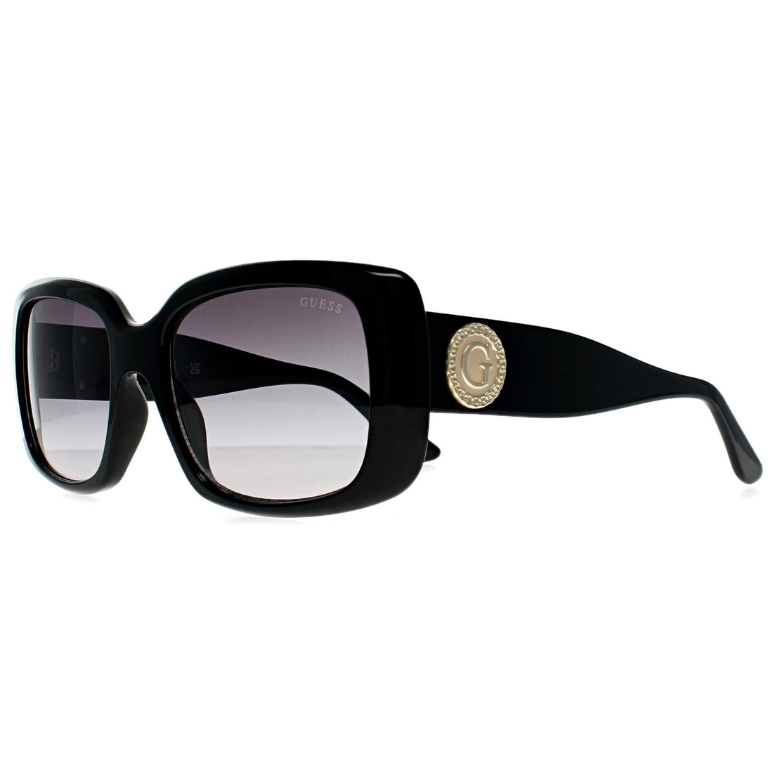 Guess Sunglasses GF6167 01B Shiny Black Grey