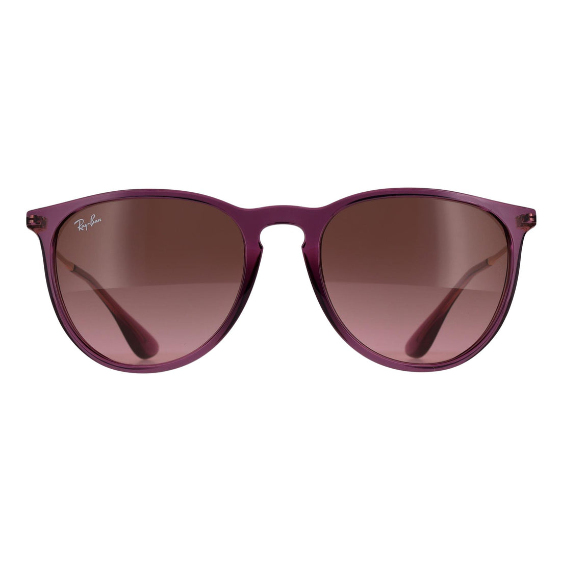 Ray-Ban Sunglasses RB4171 Erika 659114 Transparent Violet Pink Brown Gradient