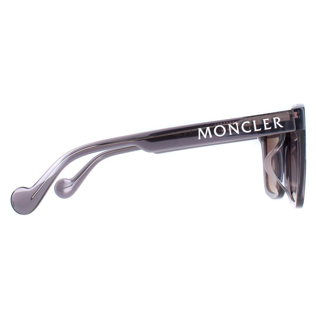 Moncler Sunglasses ML0113-K 20C Shiny Transparent Grey Grey Gradient