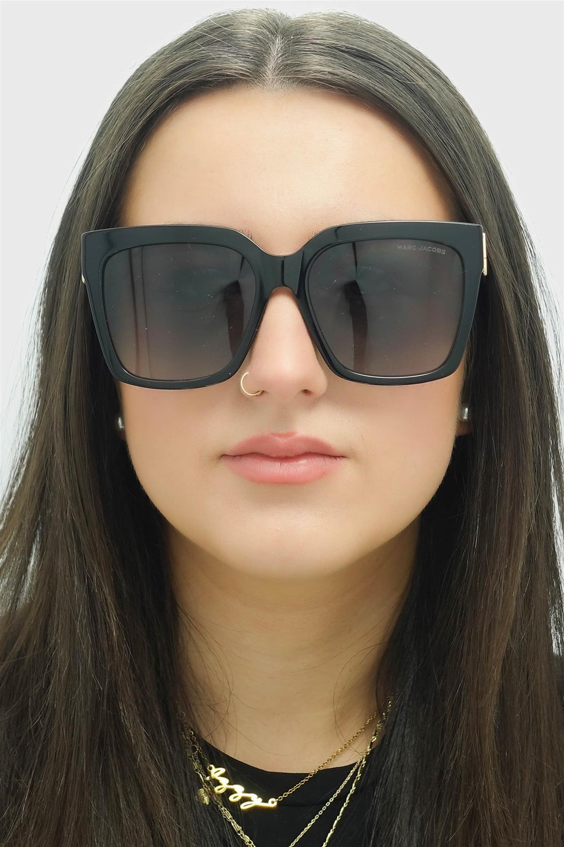 Marc Jacobs Sunglasses MARC 764/S 807 9O Black Dark Grey Gradient