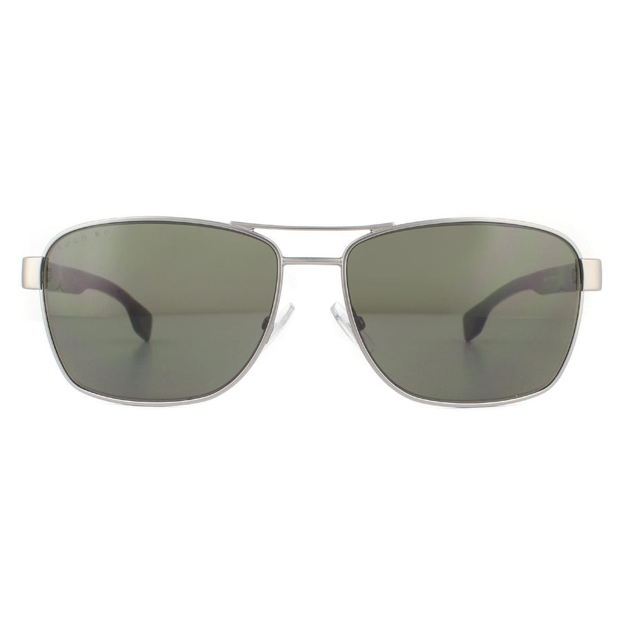 Hugo Boss BOSS 1240/S Sunglasses Matte Ruthenium / Brown